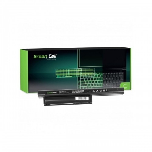 Laptop Battery Green Cell SY08 Black image 1