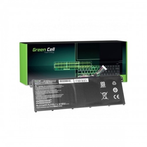 Piezīmju Grāmatiņa Baterija Green Cell AC52 Melns 2200 mAh image 1