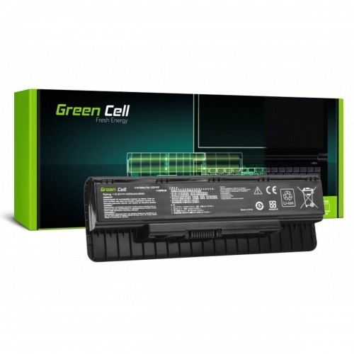 Piezīmju Grāmatiņa Baterija Green Cell AS129 Melns 4400 mAh image 1