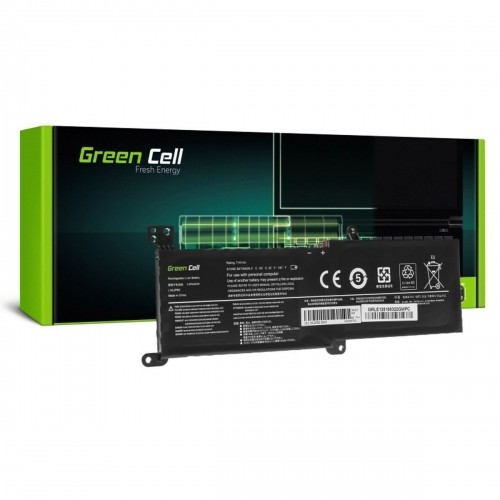 Piezīmju Grāmatiņa Baterija Green Cell LE125 Melns 3500 mAh image 1