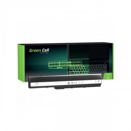 Laptop Battery Green Cell AS02 Black 4400 mAh image 1