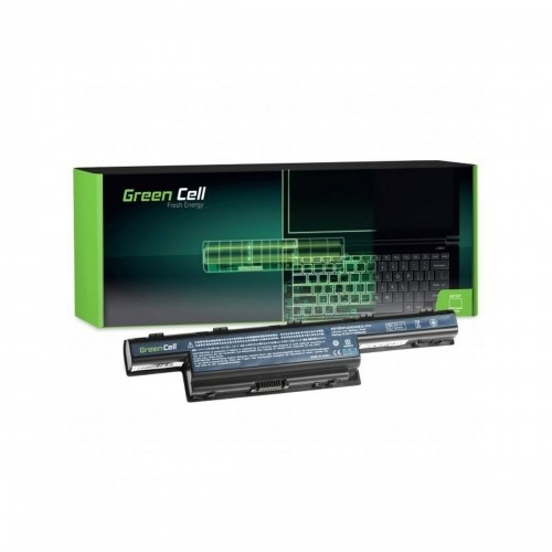 Piezīmju Grāmatiņa Baterija Green Cell AC07 Melns 6600 MAH image 1