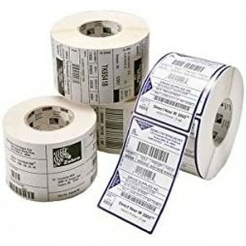 Roll of Labels Zebra 3006307-T White Paper image 1