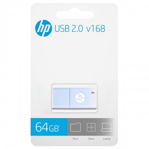 USВ-флешь память HP X168 Синий 64 Гб image 1