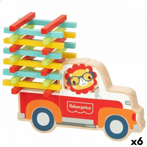 Construction set Fisher Price 61 Pieces (6 Units) image 1