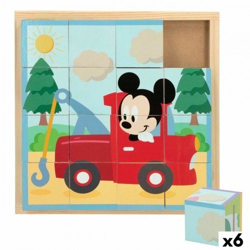 Детский деревянный паззл Disney + 3 years (6 штук) image 1