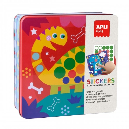 Craft Game Apli Gomets Dino Multicolour image 1