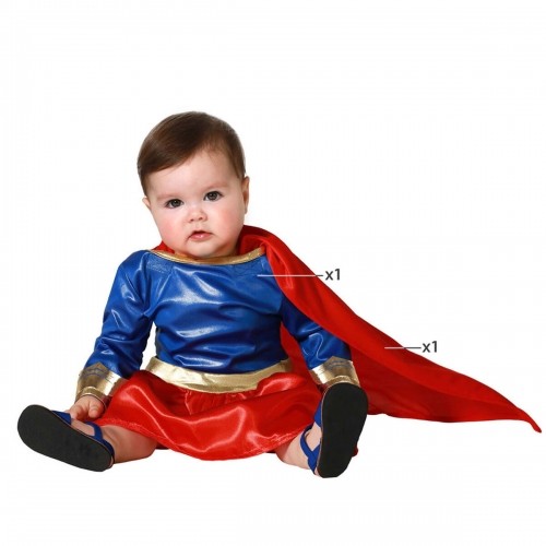 Bigbuy Carnival костюм Супер-герой Младенец девочка image 1