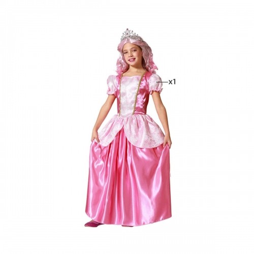 Bigbuy Carnival Kostīms Rozā Princese Fantāzija image 1
