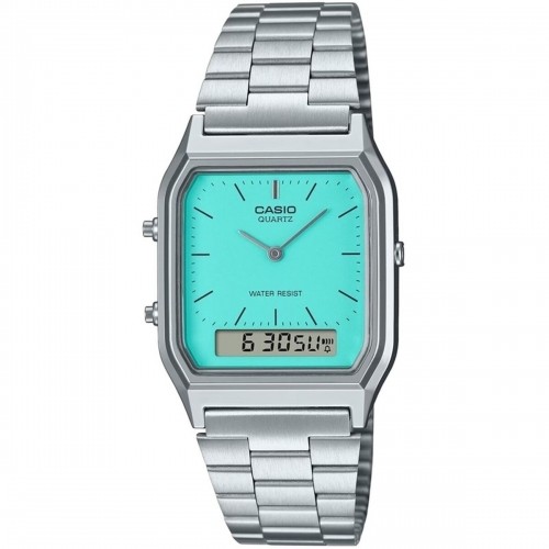 Unisex Watch Casio COLLECTION ANA-DIGIT Silver image 1