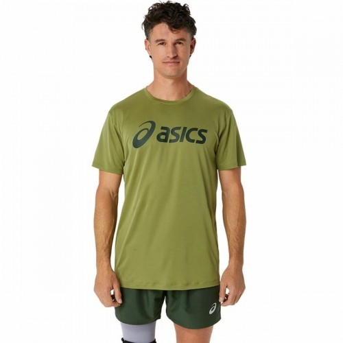 Men’s Short Sleeve T-Shirt Asics Core Top  Military green image 1