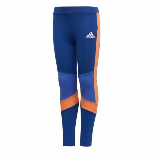 Sports Leggings for Children Adidas Tight Blue image 1