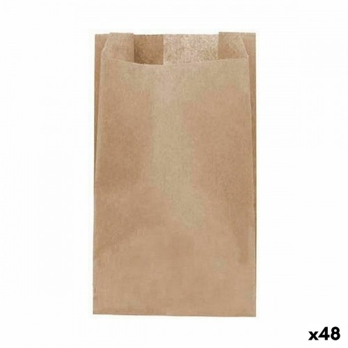 Set of Bags Algon Disposable kraft paper 40 Pieces 8 x 15 cm (48 Units) image 1