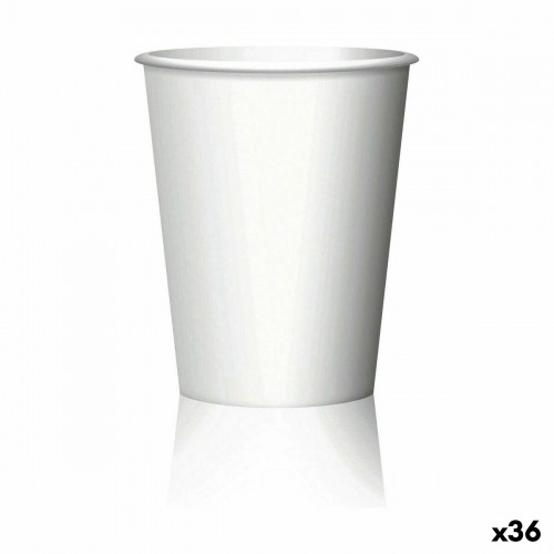 Set of Shot Glasses Algon Disposable Cardboard White 20 Pieces 50 ml (36 Units) image 1