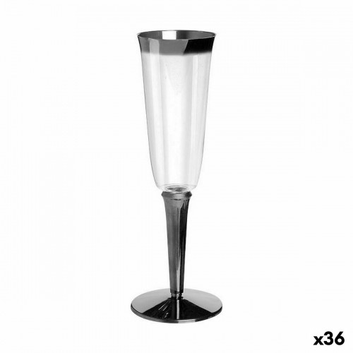 Набор многоразовых чашек Algon копание Серебристый 3 Предметы 180 ml (36 штук) image 1