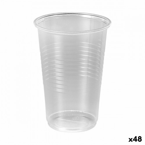 Набор многоразовых чашек Algon Прозрачный 25 Предметы 250 ml (48 штук) image 1