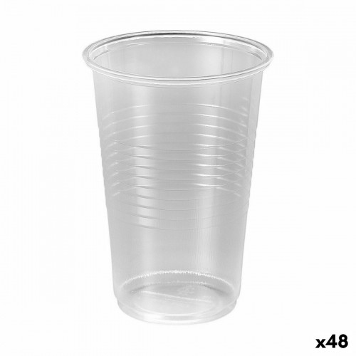 Vairākkārt lietojamu glāžu komplekts Algon Caurspīdīgs 25 Daudzums 250 ml (48 gb.) image 1