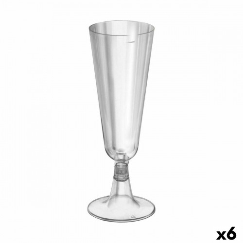 Set of reusable cups Algon Wine cellar 50 Pieces 150 ml (6 Units) image 1