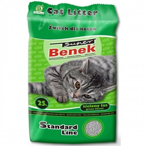 Песок для кошек Super Benek Standard Лес 25 L image 1
