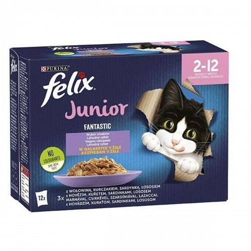 Cat food Purina                                 Chicken Salmon Veal 12 x 85 g image 1