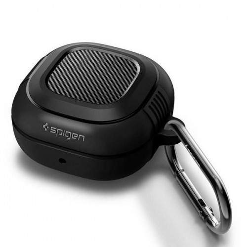 Spigen Rugged Armor Buds 2|Live Case czarny|black ASD01276 image 1