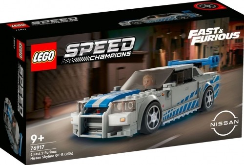 LEGO 76917 Speed ​​Champions Nissan Skyline GT-R (R34) from Too Fast Too Furious Конструктор image 1