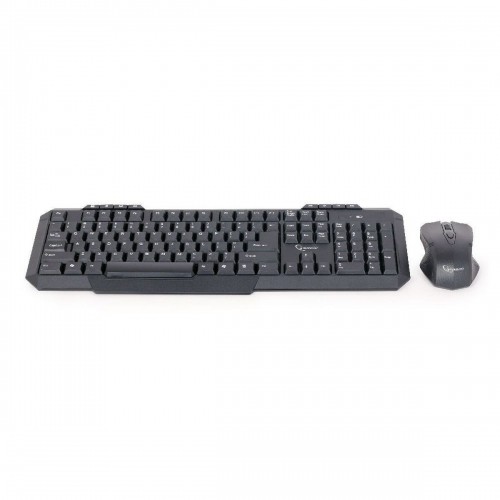 Keyboard and Mouse GEMBIRD KBS-WM-02 Black Monochrome QWERTY Qwerty US image 1