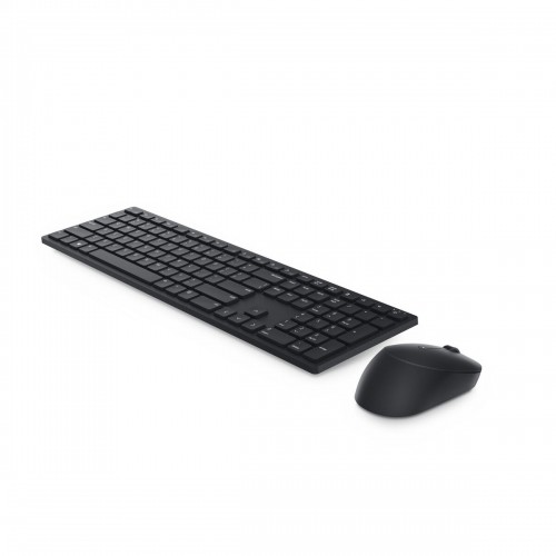 Клавиатура и мышь Dell KM5221W Qwerty US Чёрный QWERTY image 1