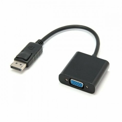 DisplayPort to VGA adapter PcCom Essential Black 15 cm image 1
