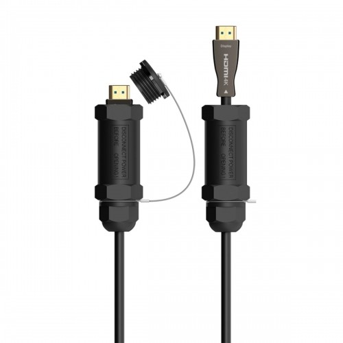 HDMI Cable Aisens A153-0611 Black 20 m image 1