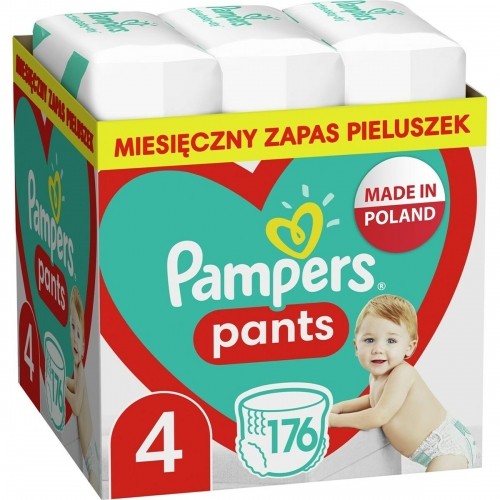 Disposable nappies Pampers 4 (176 Units) image 1