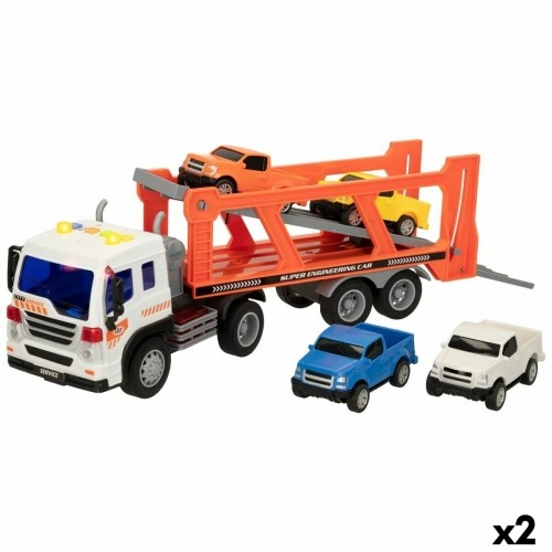 Автовоз и машинки с самозаводом Speed & Go 37,5 x 12,5 x 10 cm (2 штук) image 1