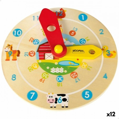 Educational Game Woomax Watch (12 Units) image 1