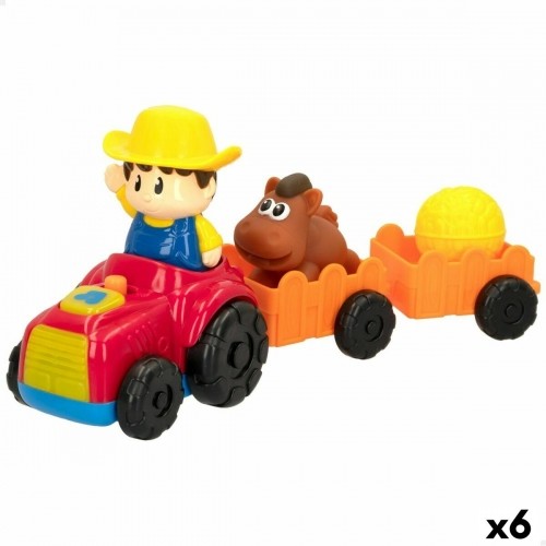 Toy tractor Winfun 5 Pieces 31,5 x 13 x 8,5 cm (6 Units) image 1