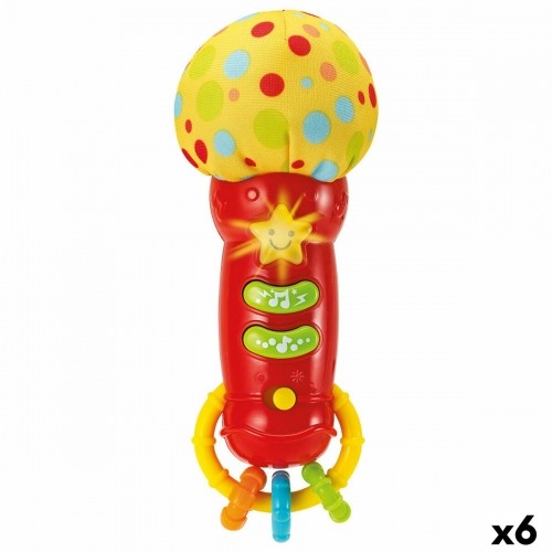 Toy microphone Winfun 6 x 16,5 x 6 cm (6 штук) image 1