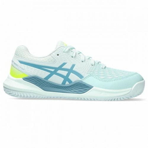 Sieviešu Tenisa Apavi Asics Gel-Resolution 9 Aquamarine image 1