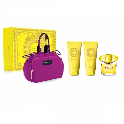Women's Perfume Set Versace Yellow Diamond EDT 4 Pieces image 1