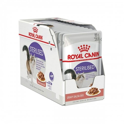 Cat food Royal Canin Feline Sterilised in Sosse Meat 12 x 85 g image 1