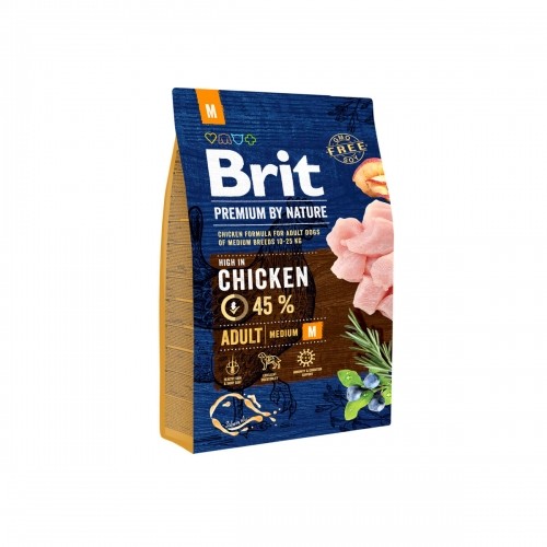 Lopbarība Brit Premium Pieaugušais Cālis 3 Kg image 1