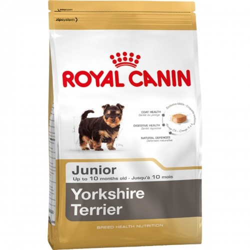 Fodder Royal Canin Yorkshire Terrier Junior Kid/Junior Chicken Meat Rice Birds 1,5 Kg image 1