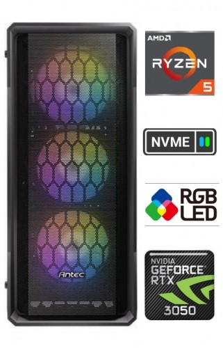 Mdata Gamer Ryzen 5 4600G 8GB 512GB SSD RTX 3050 8GB Windows 11 image 1