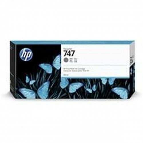 Картридж с оригинальными чернилами HP Cartucho de tinta gris HP DesignJet 747 de 300 ml Серый image 1