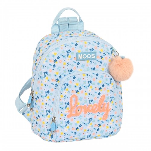 Детский рюкзак Moos Lovely Mini Светло Синий (25 x 30 x 13 cm) image 1