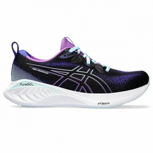 Беговые кроссовки для взрослых Asics Gel-Cumulus 25 Женщина Чёрный image 1