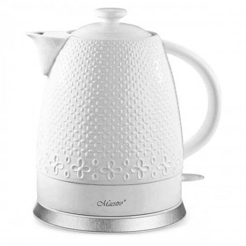 Water Kettle and Electric Teakettle Feel Maestro MR-073 White Ceramic 1200 W 1,5 L image 1