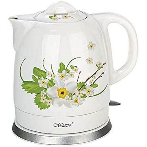 Water Kettle and Electric Teakettle Feel Maestro MR-066 green White Green Ceramic 1200 W 1,5 L image 1