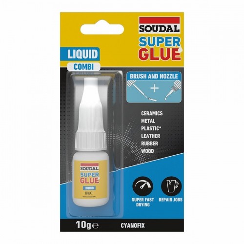 Instant Adhesive Soudal 160024 10 g image 1