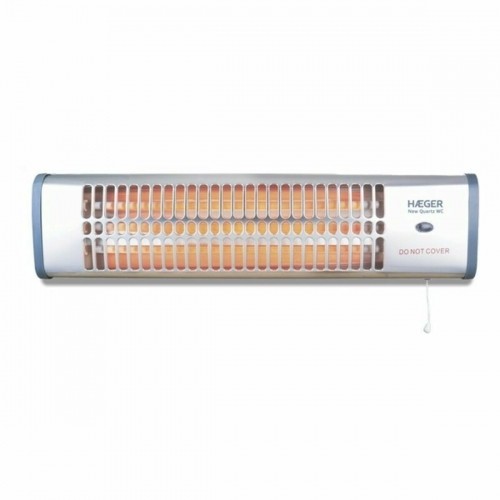 Electric Quartz Heater Haeger BH-120.003A Silver 1200 W image 1