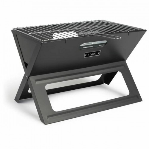 Folding Portable Barbecue for use with Charcoal Livoo Doc268 Steel 44,5 x 28,5 cm image 1