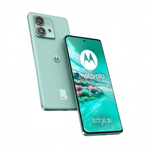 Смартфоны Motorola edge 40 neo 6,55" Mediatek Dimensity 1050 12 GB RAM 256 GB Синий Мята image 1